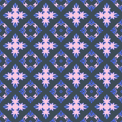 Seamless Geometric Pattern. Abstract texture designs can be used for backgrounds, motifs, textile, wallpapers, fabrics, gift wrapping, templates. Design Paper For Scrapbook. Vector.