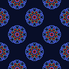 Seamless Geometric Pattern. Abstract texture designs can be used for backgrounds, motifs, textile, wallpapers, fabrics, gift wrapping, templates. Design Paper For Scrapbook. Vector.