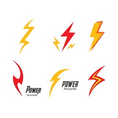 Lightning Logo Template