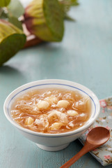 Chinese traditional dessert, Tremella lotus seed syrup
