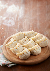 Fototapeta na wymiar Chinese cuisine, dumplings