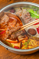 中華火鍋　Chinese hot pot

