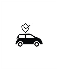car insurance icon,vector best flat icon.