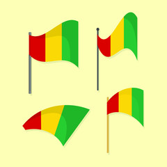 Guinea national flag 