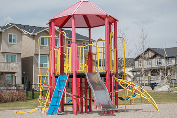 Children's Playground shut down during Covid-19 Pandemic