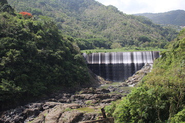 The Mirador Represa El Salto Dam, Comerío, Puerto Rico. Comerio is a town that is located 38 minutes from the capital, San Juan.