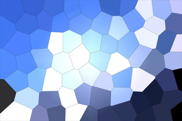blue mosaic abstract background and pattern design