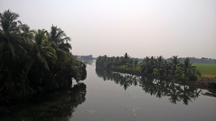 morning river