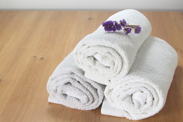 conjunto de toallas de baño