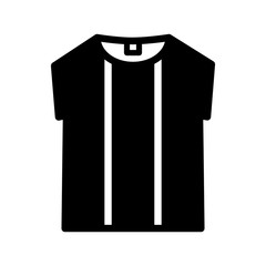 t shirts icon design, flat style trendy collection