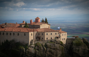 Obraz premium Meteora, Agio Stefano monastery, Greece