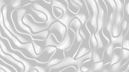 Uniform 3D abstract background of simple patterns of Cultured color with lighting and shadows for various applications needing