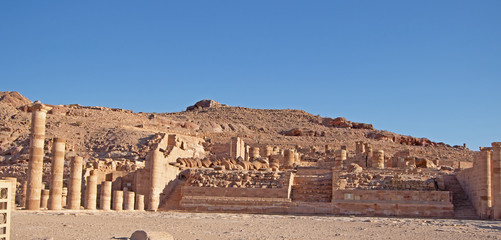 Ruins of Petra in Jordan