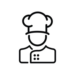 chef or cook in the restaurant