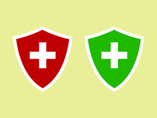 medical symbol of the hospital