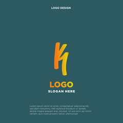 Letter K business logo icon vector template.