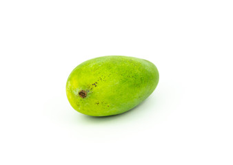 Mango isolated on white background, Thai fruit 
