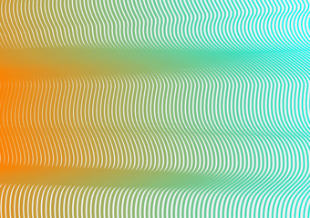 abstract background with waves