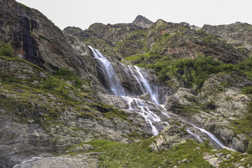 Mountain waterfalls
