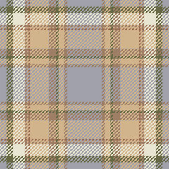 Tartan scotland seamless plaid pattern vector. Retro background fabric. Vintage check color square geometric texture.