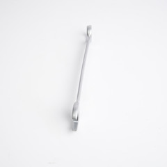Wrench, tool, spanner, isolated, metal, steel, chrome, equipment, white, work
