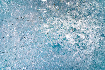 Ice wall texture taken from a natural glacier cave in Zinal, Switzerland