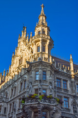 Fototapeta premium Central square in the city centre of Munich, Germany