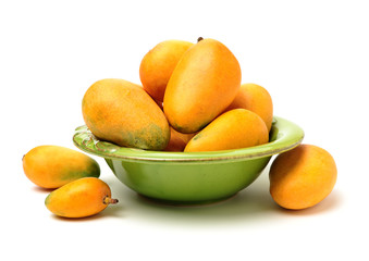 Mango on a white background
