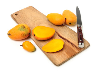 Mango on a white background
