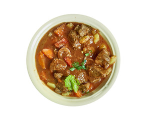 Railway lamb curry