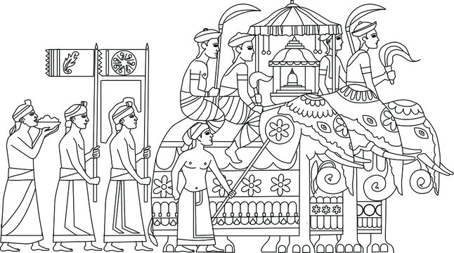 Sri lankan traditional kandy perahara 