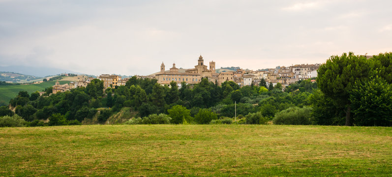 Offida, an ancient village in the Marche region of Italy.  Offida is most beautiful Villages in Italy.