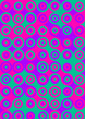 Colour Dots Universe art background design illustration