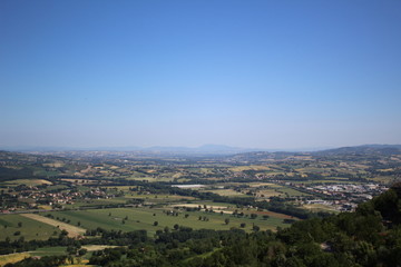 Todi, Italy skyline