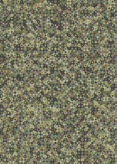 Colour Dots Universe art background design illustration