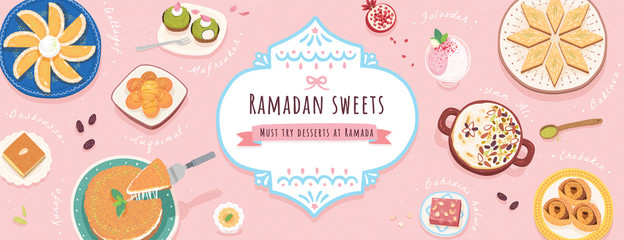 Middle Eastern Ramadan desserts