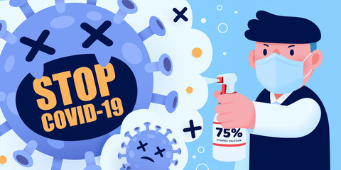 Disinfection to prevent COVID-19