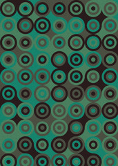 Colour Dots Universe art background design illustration