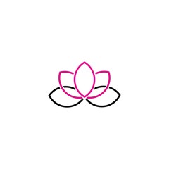 Beauty Lotus flowers logo