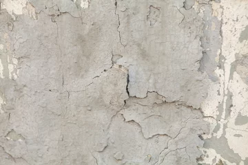 Foto auf Acrylglas Alte schmutzige strukturierte Wand crack in plaster трещина в штукатурке старая штукатурка