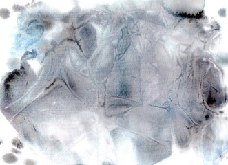 Abstract gray-violet background. Watercolor illustration.