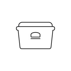 Frozen container icon