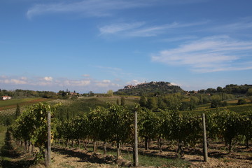 Aussicht auf Palazzone in der Toskana