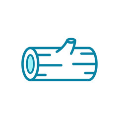 lumber - log - wood plank icon vector design template