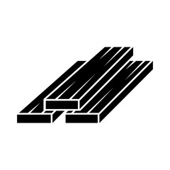 lumber - log - wood plank icon vector design template