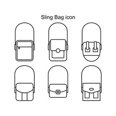 Sling Bag Icon