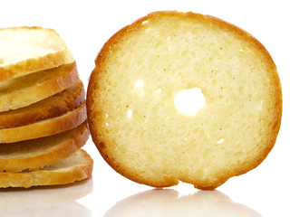 
Bake rolls isolated on white
