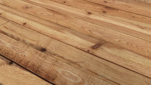 many cutted wooden boards close up