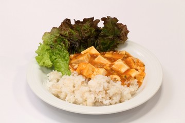 麻婆豆腐ご飯