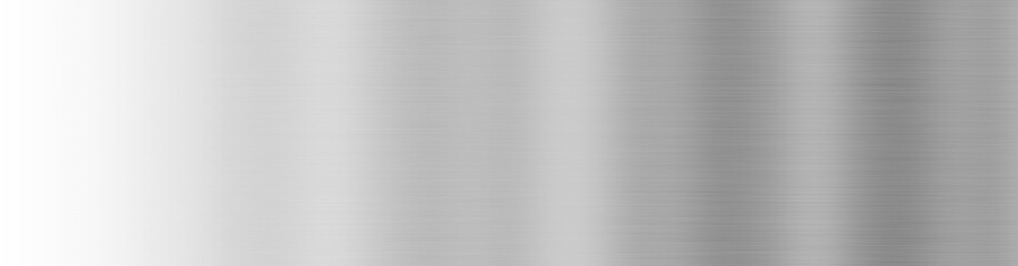 Gray metal texture background - wide banner